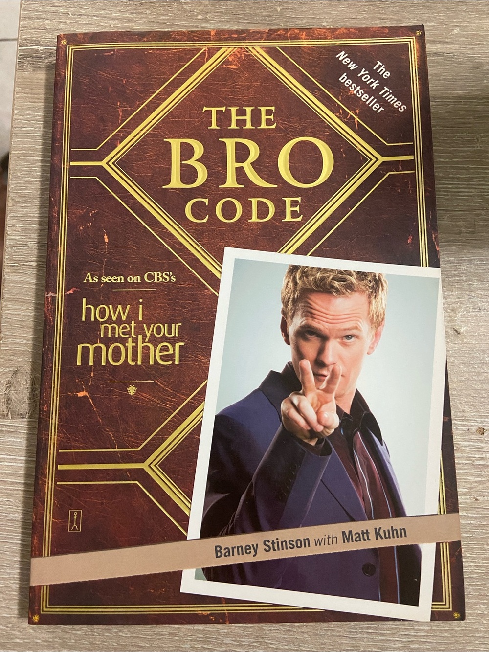 The Bro Code Barney Stinson How I Met Your Mother 2008 Book
